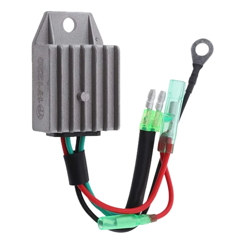Boat Voltage Rectifier Regulator Fits For Yamaha 15HP 2-Stroke Motor Outboard Engines