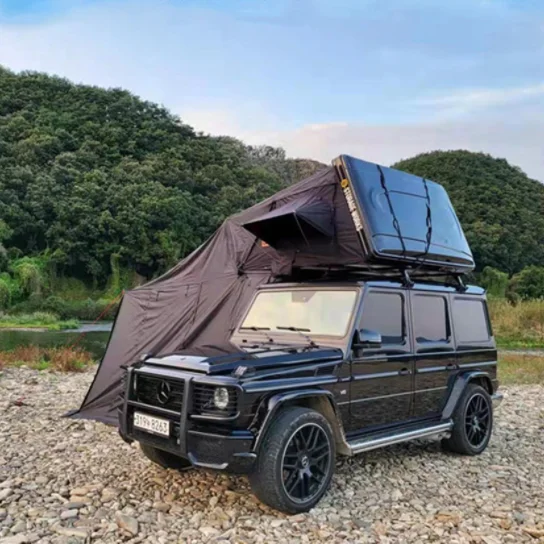 

camping hot sale hardtop roof top tent rooftop car hard shell 4 person