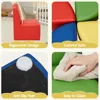 Kids Modular Flexible Seating Set - 8 Pieces Kids Couch, Sectional Sofa Set for Home Preschool, Daycare Furniture 2