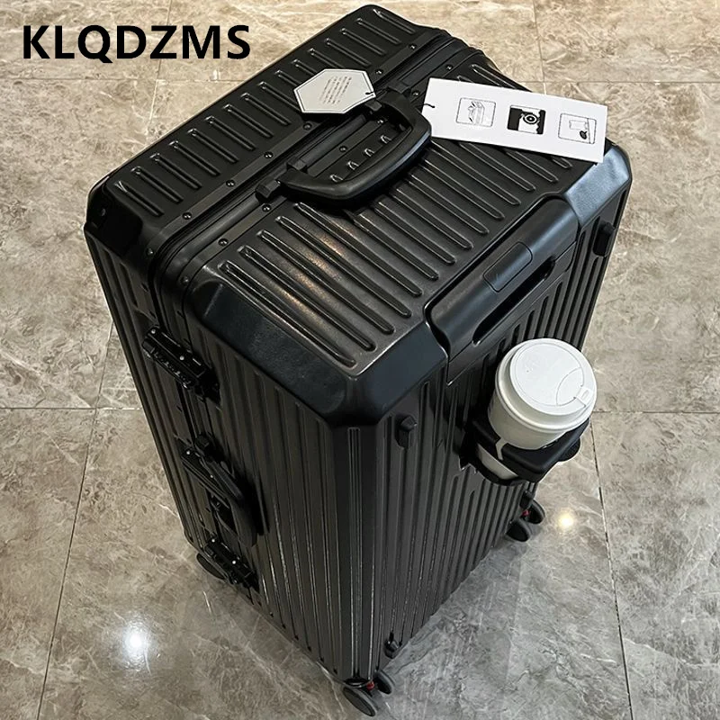 

KLQDZMS 22"24"26"28"30Inch High-quality Luggage Large-capacity Trolley Case Ladies Combination Box with Wheels Rolling Suitcase