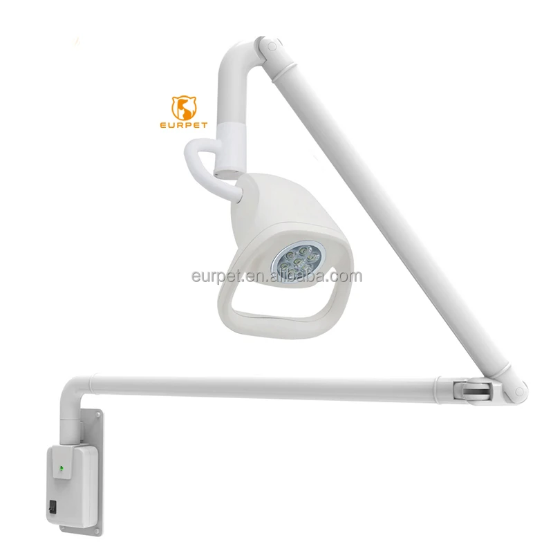 

EUR PET Portable Operating Room Surgical Wall Medical Examination Lamp Operation Lighting for Sale