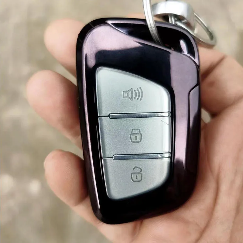 

For JAC T50 S2 S3 S4 S5 S7 Key Case for Car Cover for Alarm Smart Remote Keychain Auto Accessories TPU Car Key Cover Case Fob