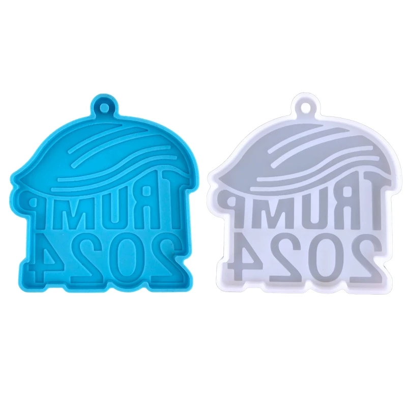 

Shiny Glossy Silicone Resin Molds 2024 Symbol Keychain Mold DIY Pendant Ornament Jewelry Epoxy Resin Crafting Molds 97QE