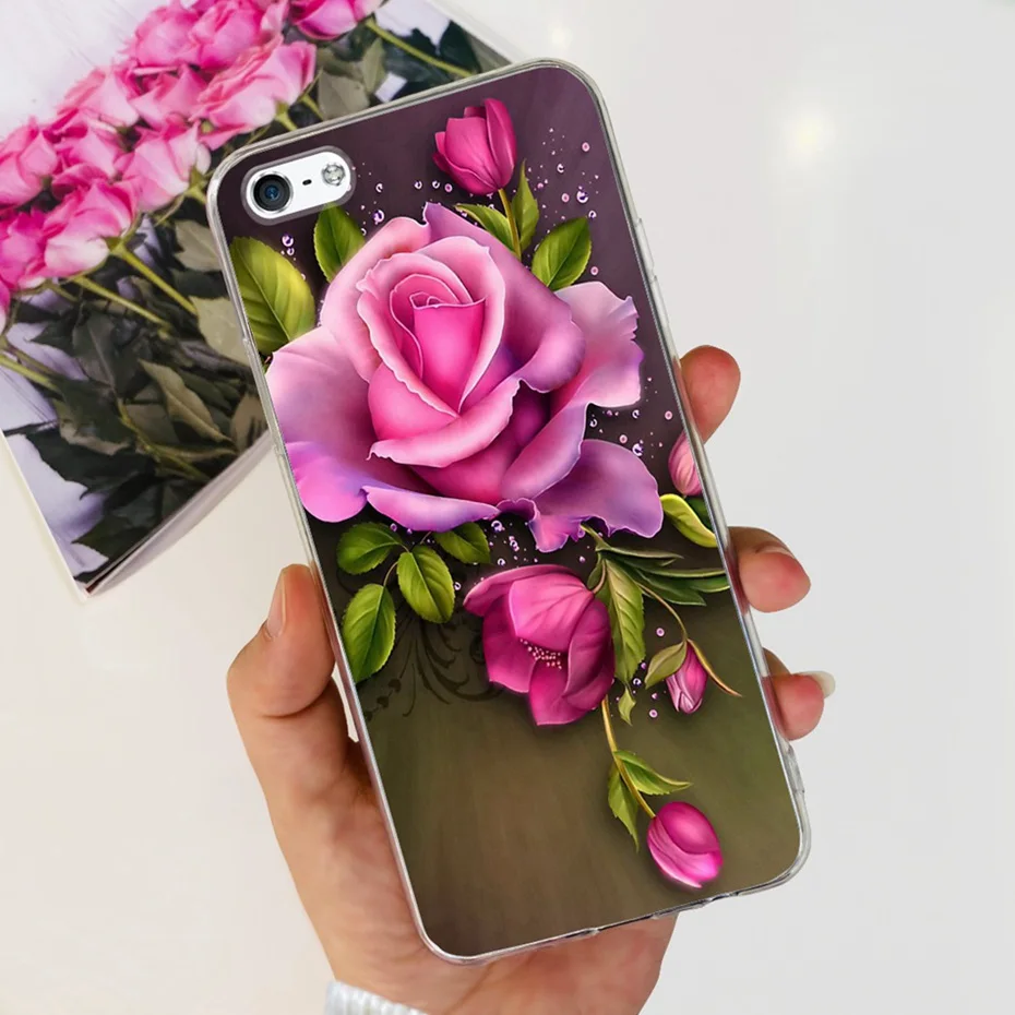 Charming Abstract Art Soft Silicone Phone Case