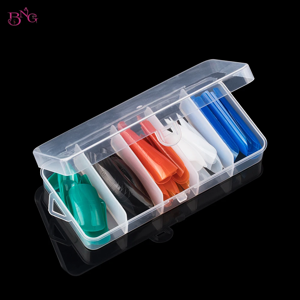 Description Picture 6 of itemBNG Nail Forms for Builder Gel Reusable Extension Acrylic Nail Molds Set Nail Gel Forms False Nail Tips for Manicure Nail Art