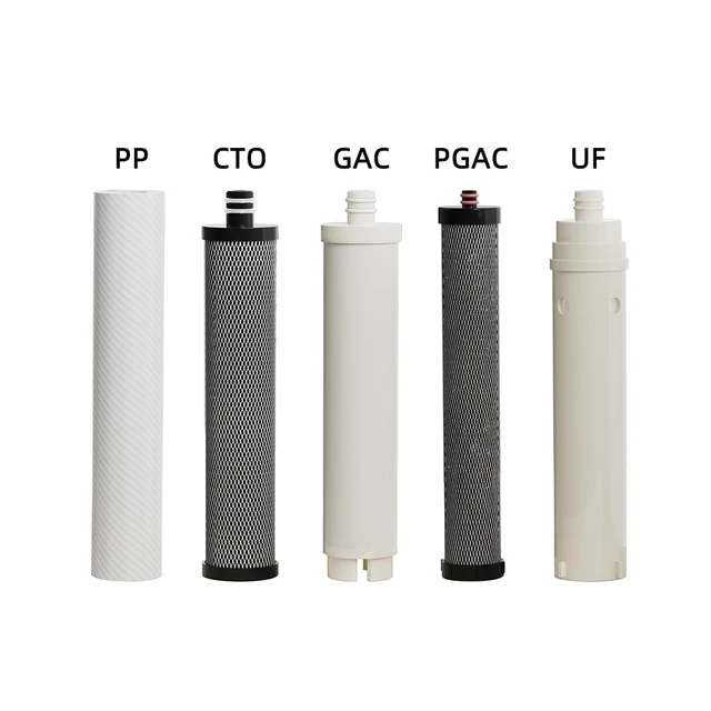 Kit Filtri Aqua Ultrapur Kit Ricariche Filtrazione Aqua Ultrapur - Cartucce Per Depuratore Acqua Sotto Lavello Waterdrop Depuratore D'acqua - Foto 7