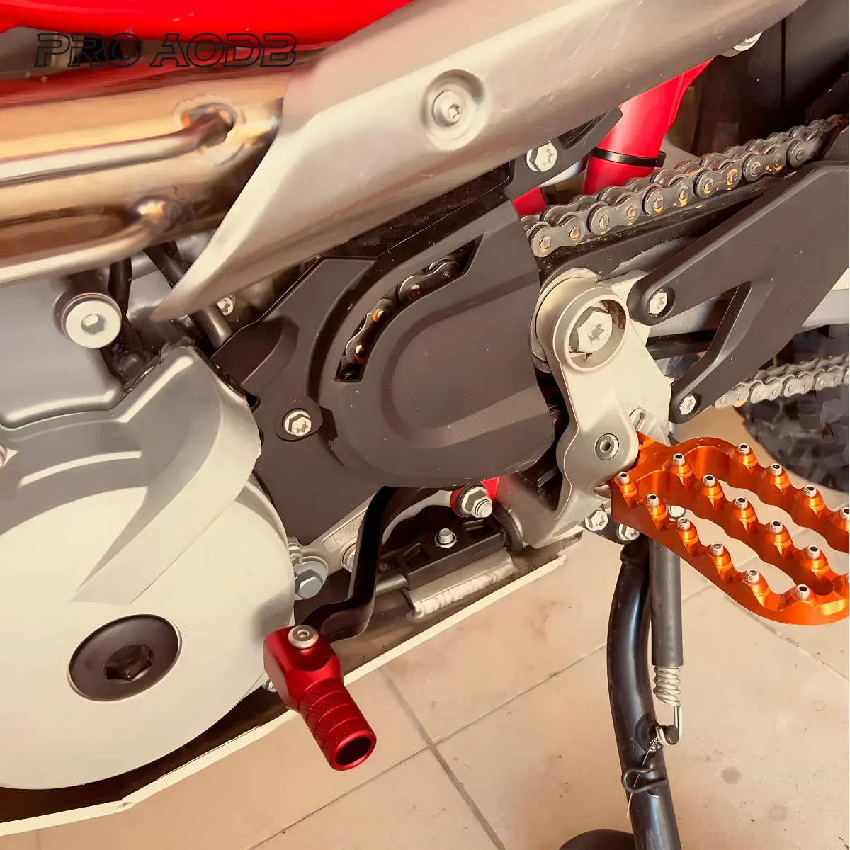 Premium Motocross Forged Foot Pegs for Adventure and Enduro Riding