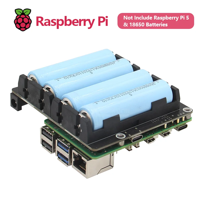 Geekworm X1202 UPS �� ���� ���� ����(Raspberry Pi 5�� 4�� 18650 ���͸� Ȧ�� ����)