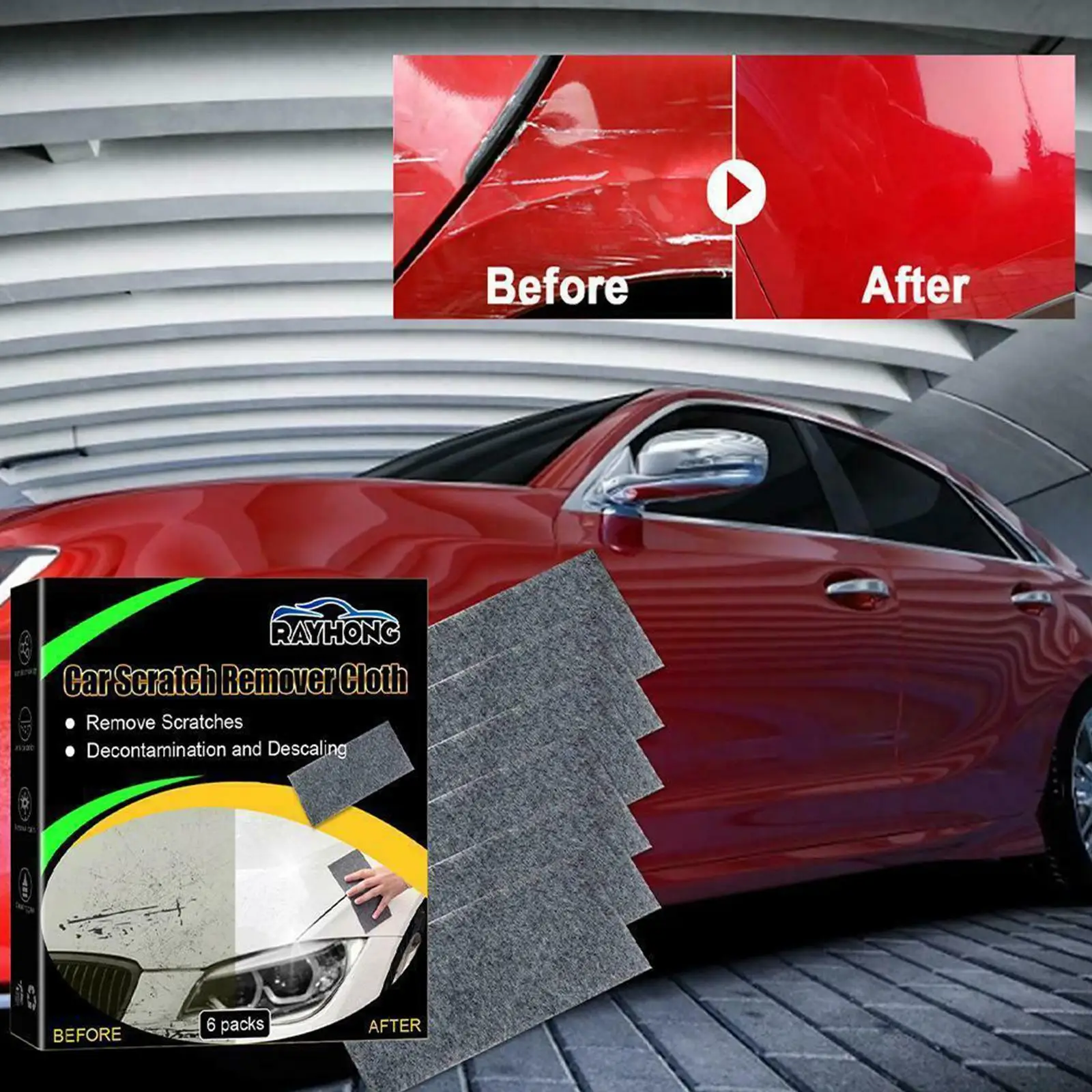  AutoCare Nano Repair Spray, Nano Car Scratch Repair Spray, Fast  Repair Scratches Repairing Polish Spray, Nano Sparkle Cloth Car Scratch  Remover, Crystal Coating for (2Pcs) : Automotive