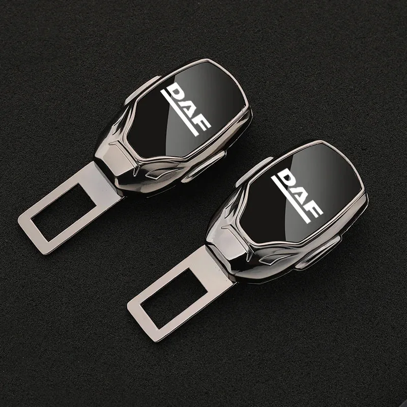 Car Seat Belt Metal Jewelry Seat Belt Accessory Extender for DAF XF 95 105 Auto Accessories