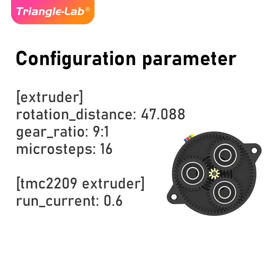 Trianglelab® REVC LDO Galileo 2 Extruder Direct Drive Extruder for VORON Sand Micron 3D Printer Stealthburner Toolhead image 3