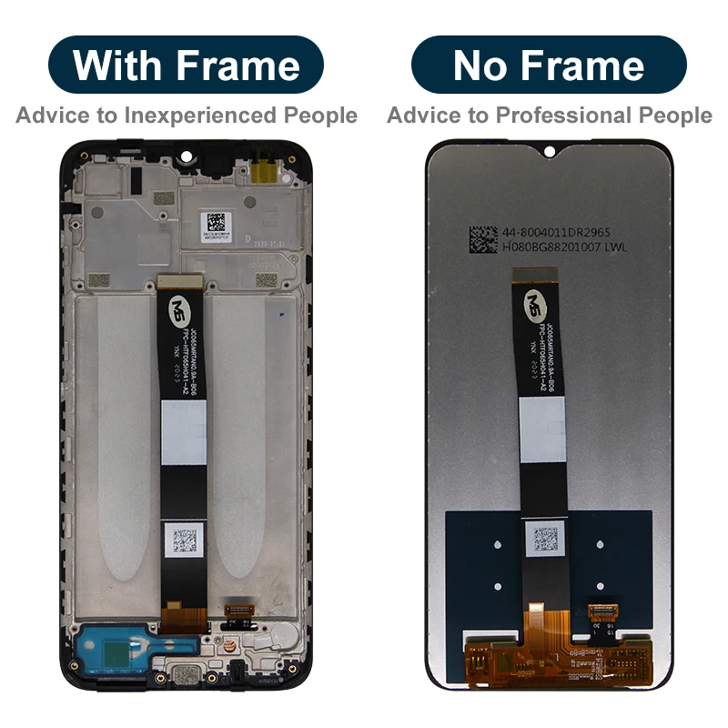 6.53 ''für Xiaomi Redmi 9a Display LCD Touchscreen Digitalis ierer für Redmi 9c LCD Ersatzteile mit Rahmen – Detail 4