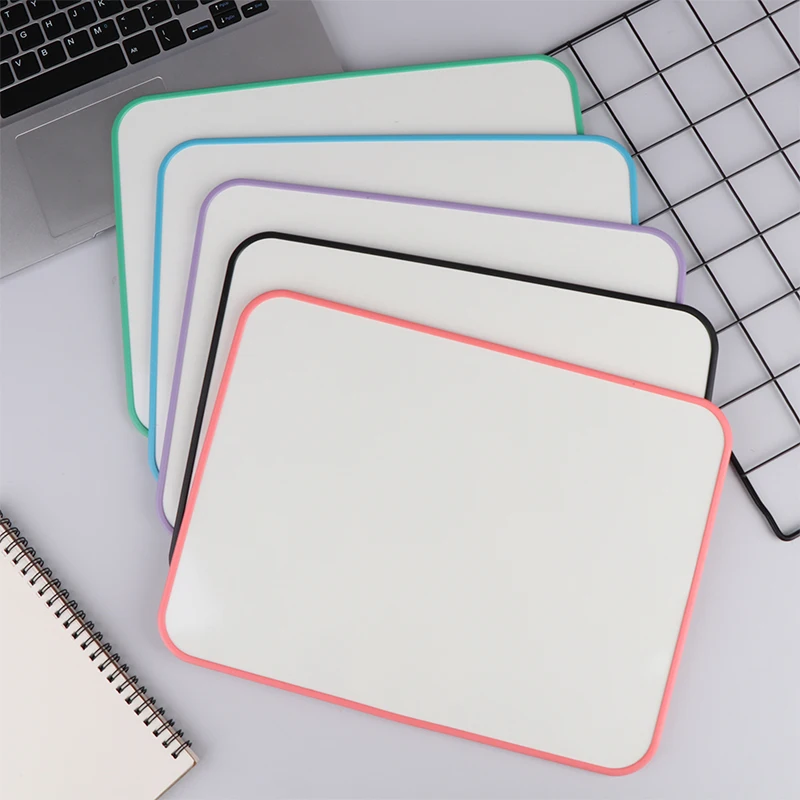 Multi-Color Erasable Small Whiteboard Double-Sided Desktop Handwriting Board For Study Room Teaching Drawing - 2