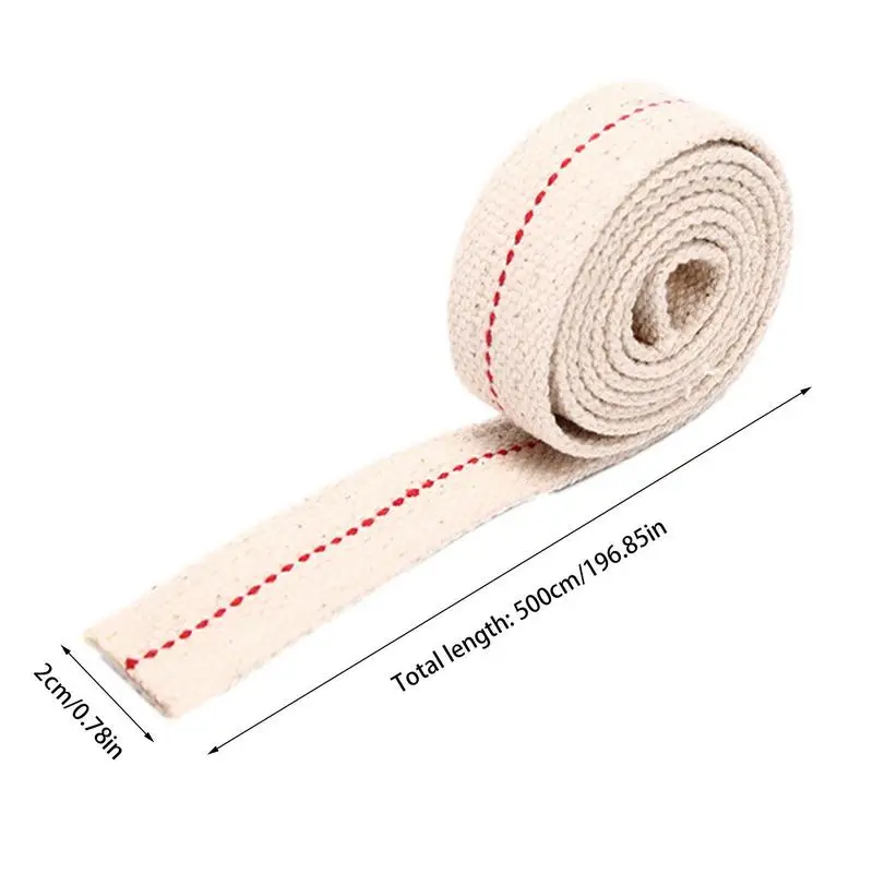 5M Strong Flat Cotton Wick Core For Kerosene Burner Stove Lighting Lantern