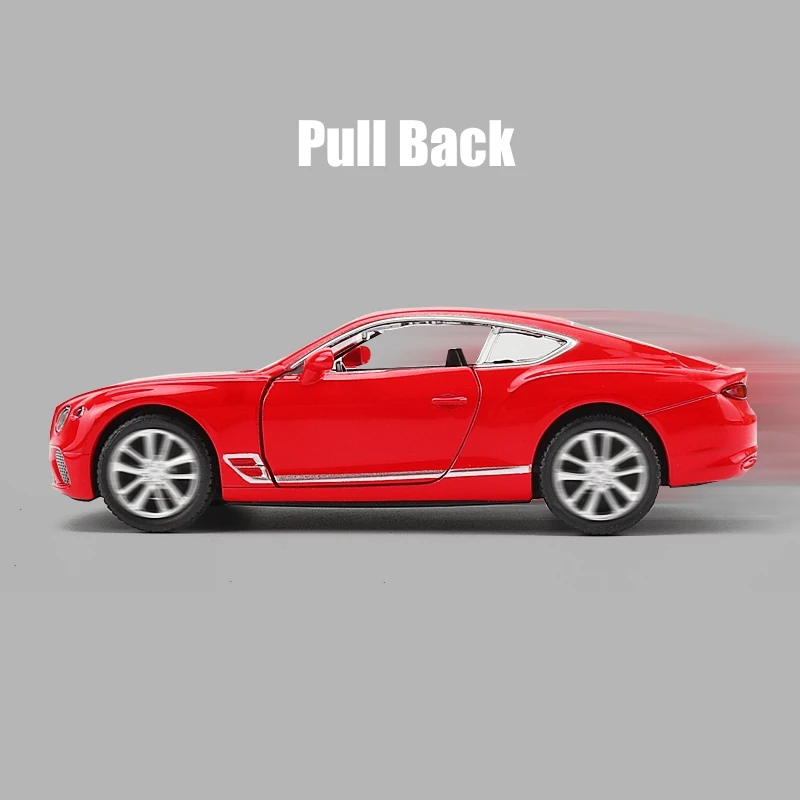新品未使用　ブランドBENTLEY size 40cm 1/36 Bentley Continental GT Toy Car For Children Diecast