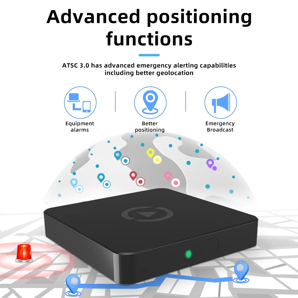 Android 11 tv tuner OEM/ODM decoder tv box FTA android box Built in atsc3.0