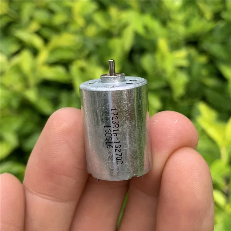 마이크로 130 모터 미니 17mm*23mm 원형 전기 모터 DC3V 3.7V 5V 6V 6350RPM 귀금속 브러시 DIY 장난감 서보 스티어링 엔진
