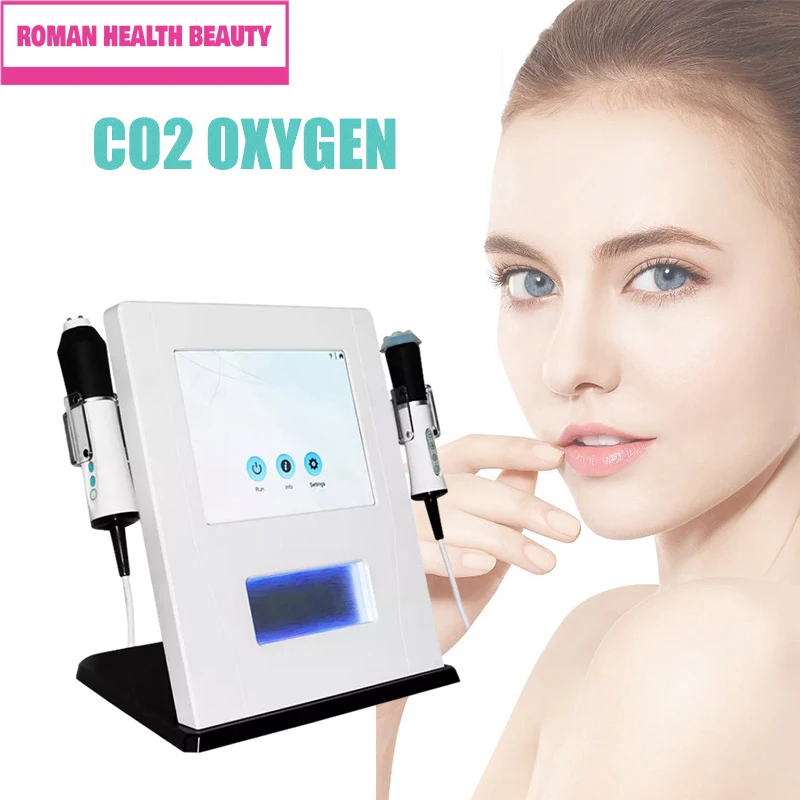 Multifunctional CO2 Nanobubble technology Oxygen Facial Cleaning Machine Face Lifting Skin Rejuvenation Tightening Beauty Device