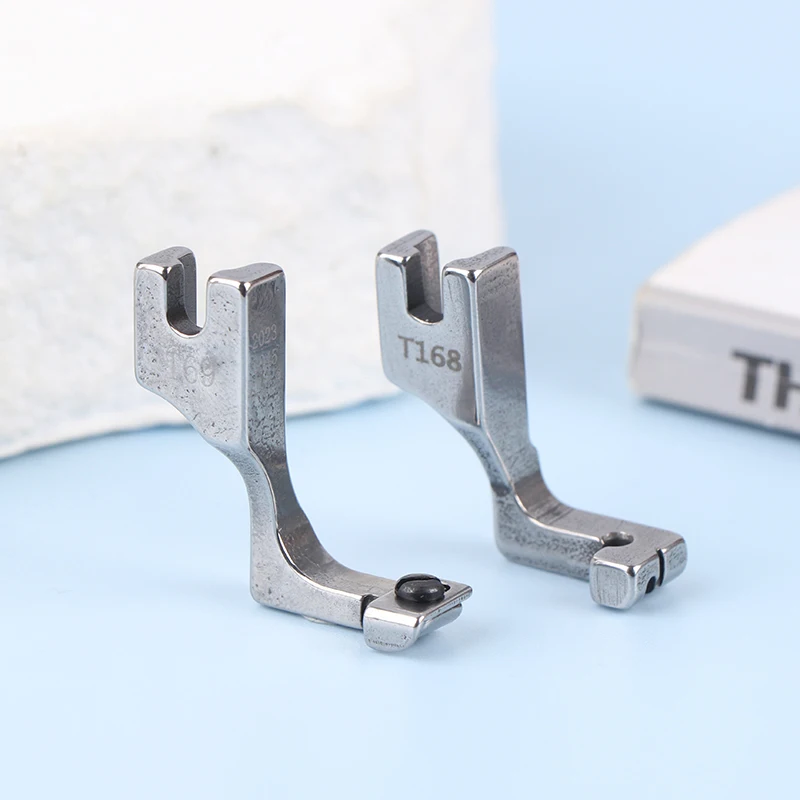 

T69 Adjustable Industrial Sewing Machine Lockstitch Flat Steel Single-Sided Invisible Zipper Presser Foot Sewing Accessories 1PC