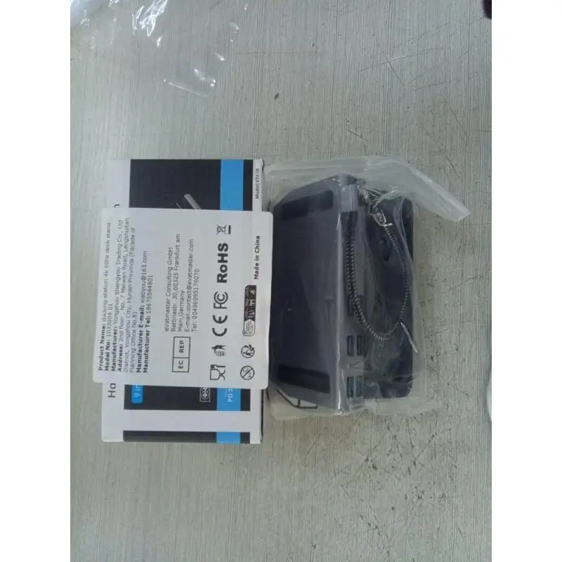 Dock Console Hub Gigabit Ethernet 1000Mbps TV Base Stand 4K 60Hz USB C Docking Station Type C USB 3.0 2.0 RJ45 for ROG Ally Game