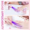 Nail Dryer Light UV Nail lamp 395nm Wavelength Clip-on Desk Mini USB For Gel Nails ongle Manicure Salon Tools 4