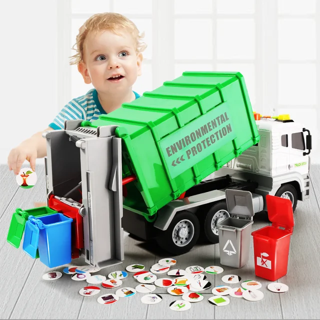 장난감 도시 쓰레기 자동차: 교육적이며 재미있는 놀이 경험 선물