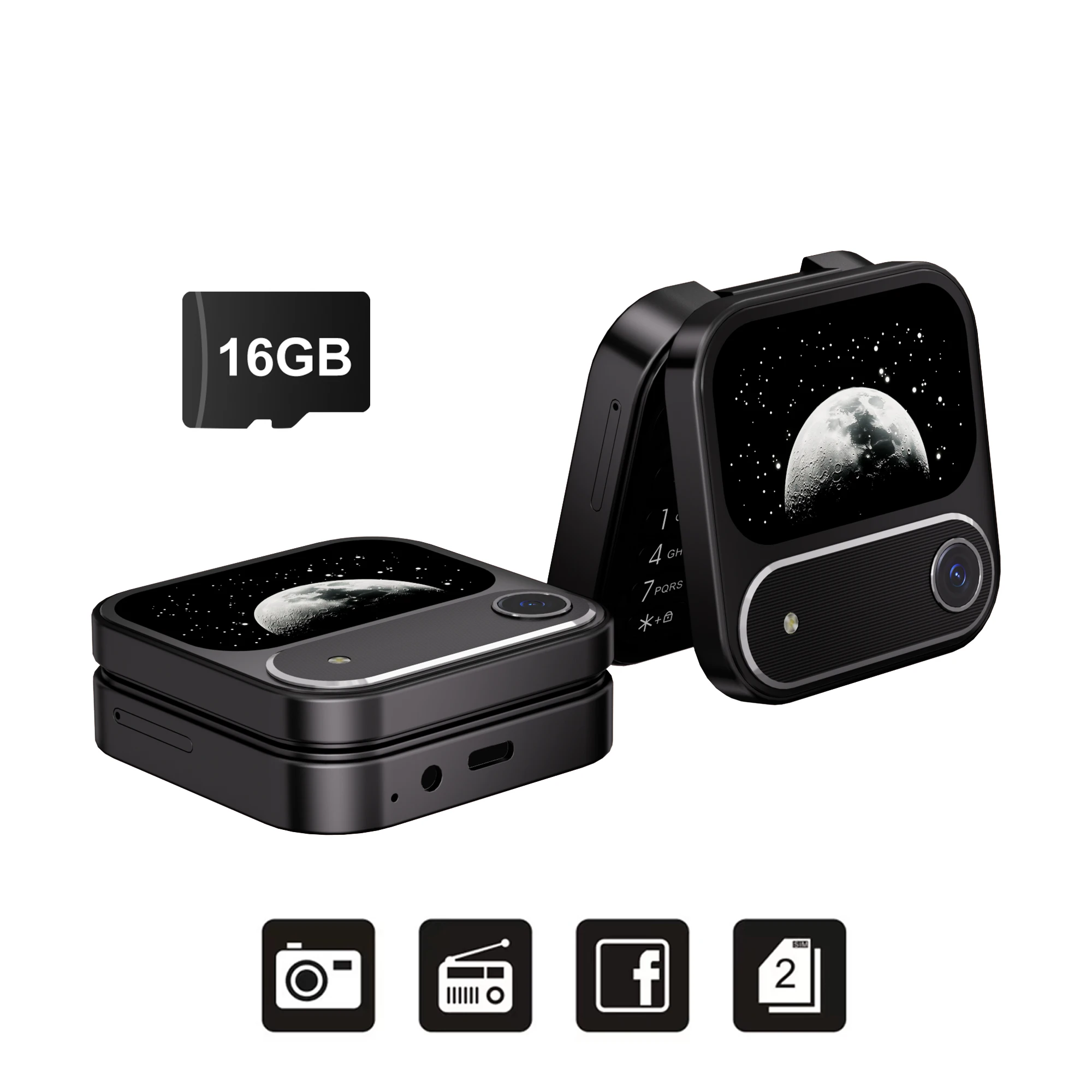 Black N 16GB TF card