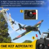 Volantex RC Plane 2.4G 4CH Remote Control Airplane EPP 400mm Wingspan 6-Axis Aerobatic Fighter 761-15 Zero Fighter RTF 4