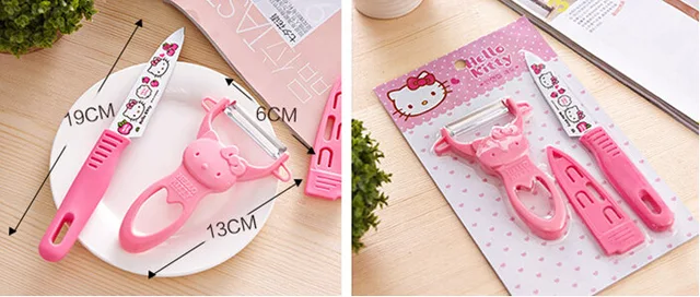 Hello Kitty Vegetable Knife and Fruit Peeler – Kitty Collection
