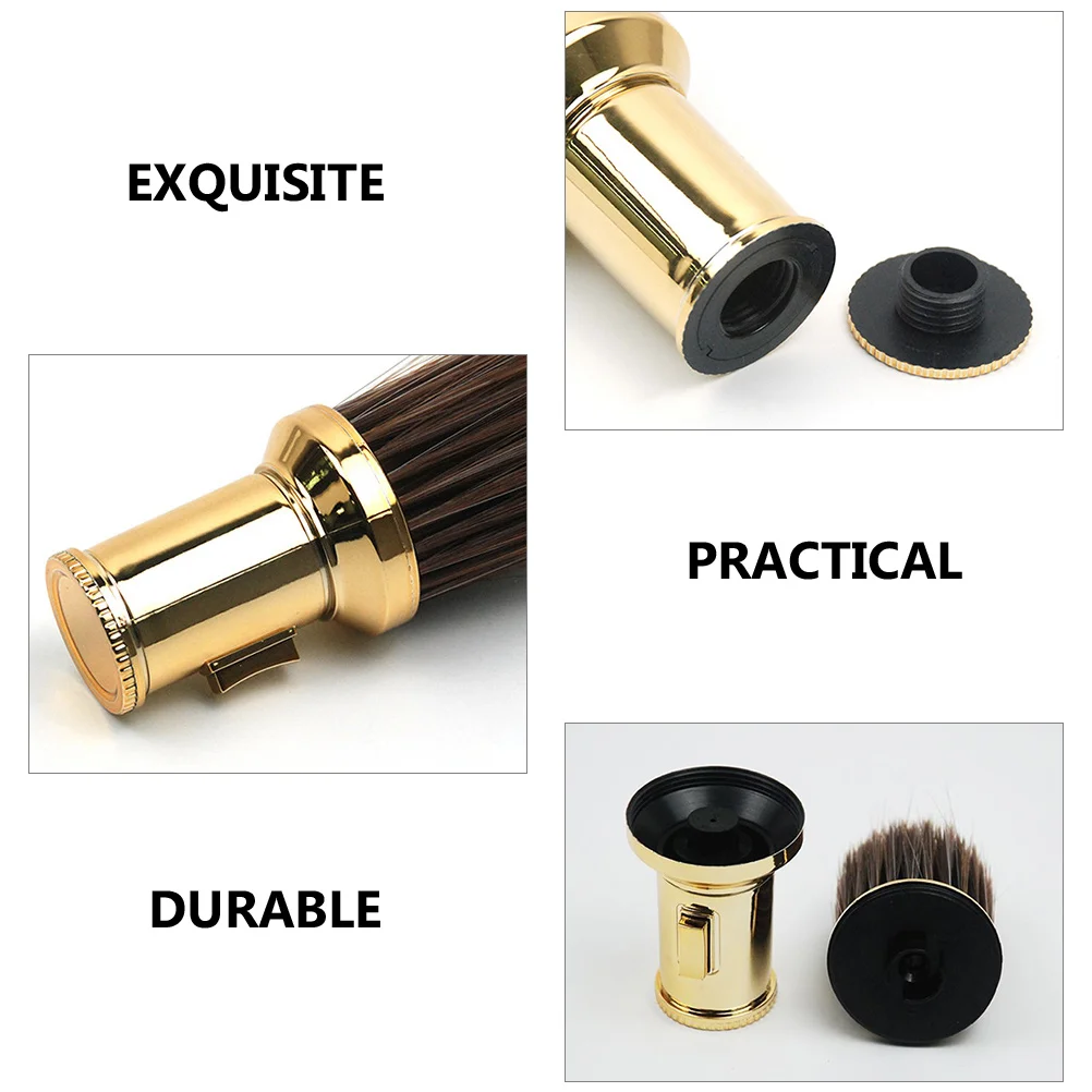 Body Powder Brush Barber Broken Hair Remove Hairdressing Neck Duster Male Shaving Cleaning Styling Salon 4