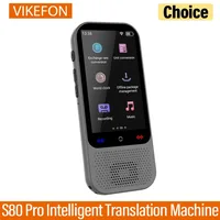 S80 Pro 138 Language Intelligent Translation Machine Intelligent Recording 19 Offline Real-time Chat GPT AI Voice Photo Translat