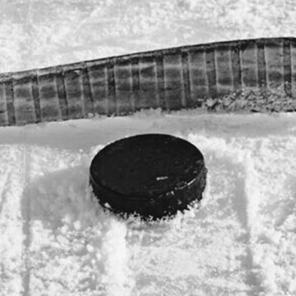 2 Pcs Black Training Ice Hockey Ball Roller Skating Field Hockey Supplies Game Team Sports Indoor Small