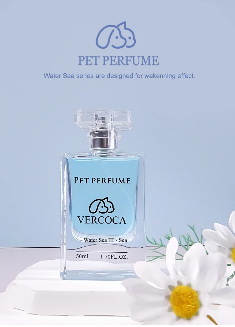 Natural Fragrances and Deodorants 50ml Luxury Perfume Bottle With Box Alcohol and Paraben Free Dog Perfume Pet Deodorant Spray