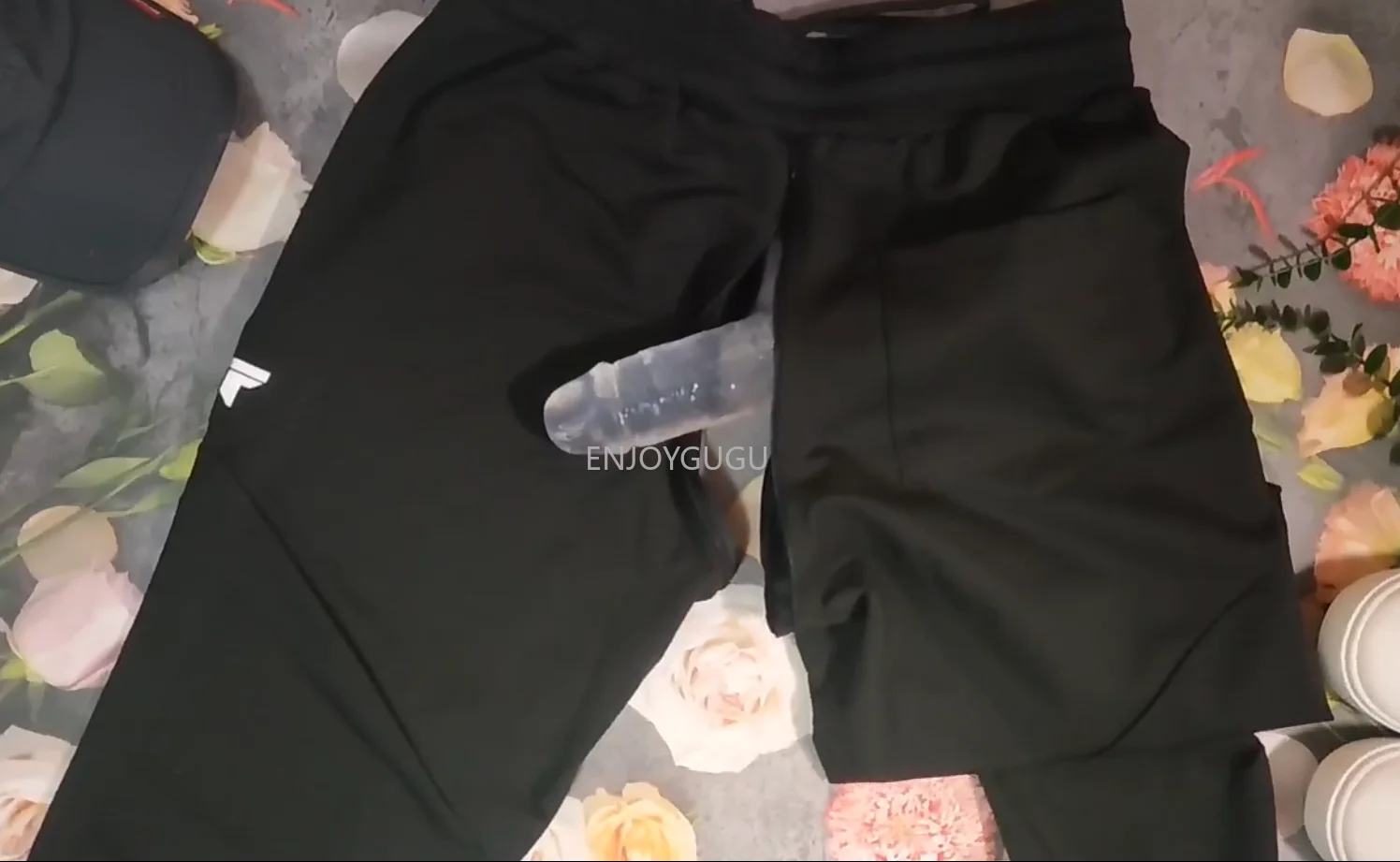 Invisible Open-Seat Pants Outdoor Sex Casual Pants Sports Men's Dressing Sweatpants Fitness Basketball Training Running Trousers