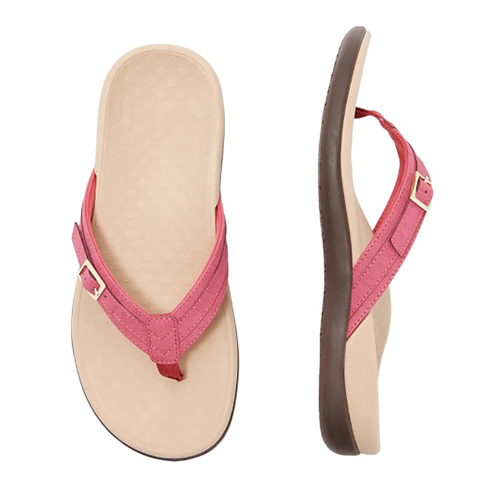 Sommer-Hausschuhe für Damen, modisch, cool, bequem, leicht, flache Flip-Flops, rutschfeste Outdoor-Strand-Hausschuhe für Damen – Detail 9