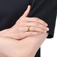 Bagues de mariage pour Couples, gravure Laser en acier inoxydable de 6MM, bijoux de film à la mode pour hommes et femmes, cadeaux, vente en gros 6
