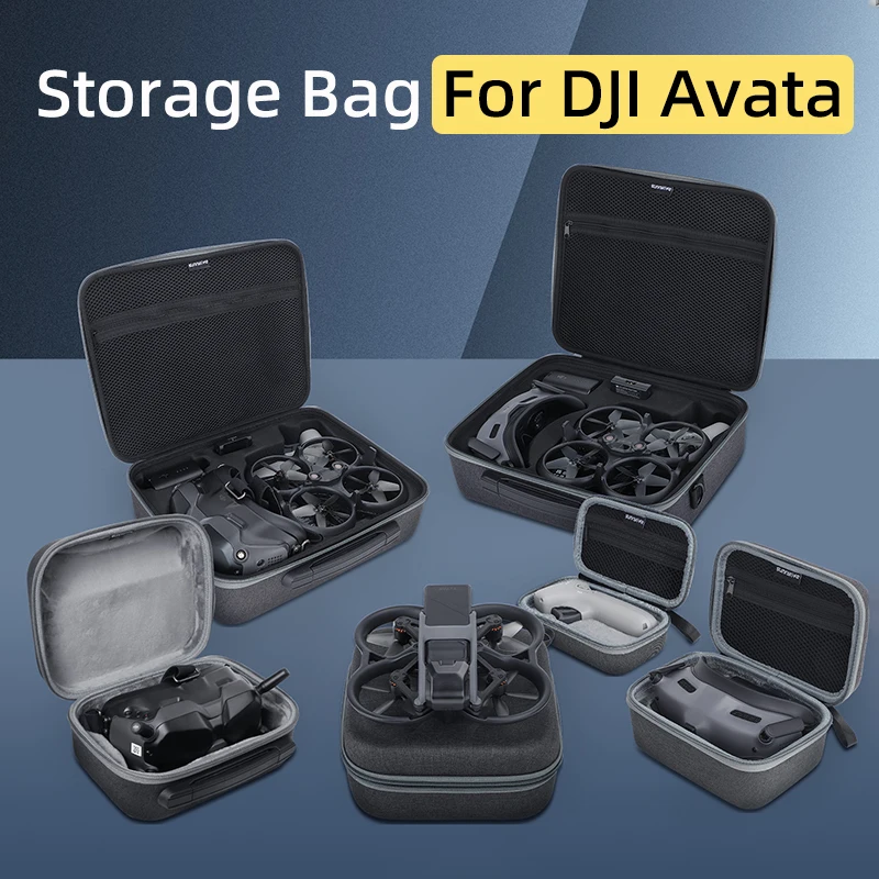 

Для DJI Avata сумка для хранения корпуса дрона очки 2/V2 полетные очки защитная коробка наборы портативные Наплечные аксессуары для переноски