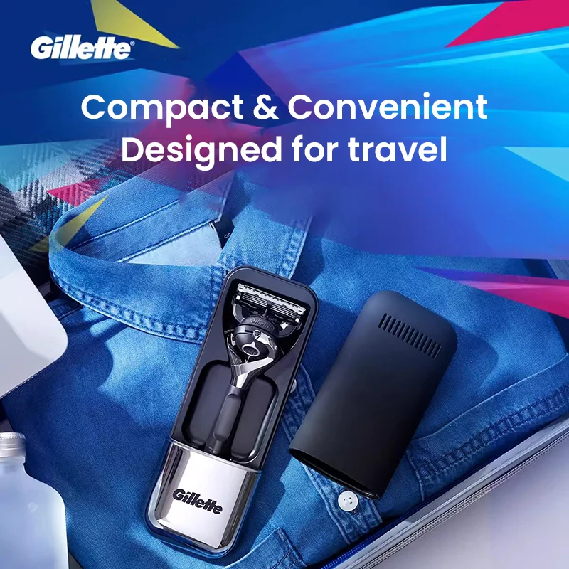 Gillette Magnetic Travel Razor Case