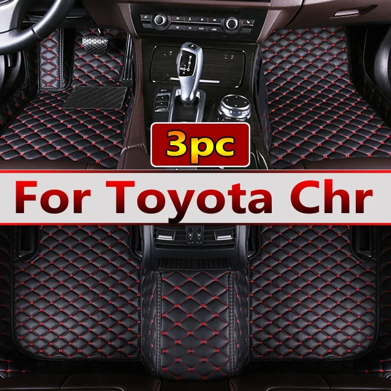 

Автомобильные коврики для Toyota Chr 2018-2021, Прямая поставка, аксессуары для салона автомобиля, 100% подходит для кожаных ковриков, накладки для ног