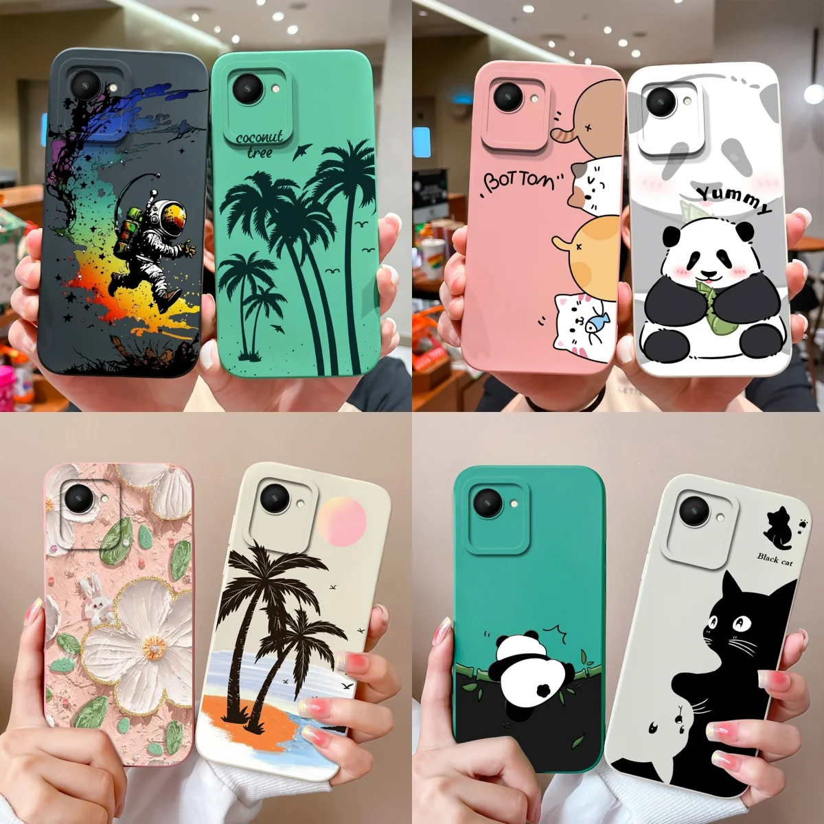Elegant Liquid Silicone Shockproof Phone Case - Full Protection Soft Bumper Design