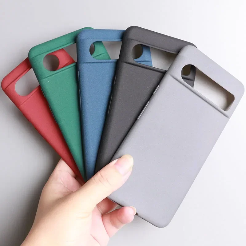 Matte Sandstone Silicone Soft Back Cover