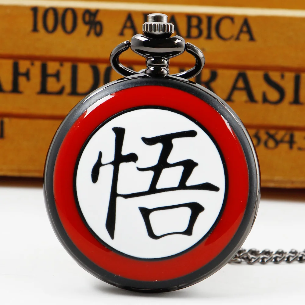 

Famous Chinese Animation Design Casual Quartz Pocket Watch with Fob Chain Necklace Pendant Gifts For Man digital pocketwatch