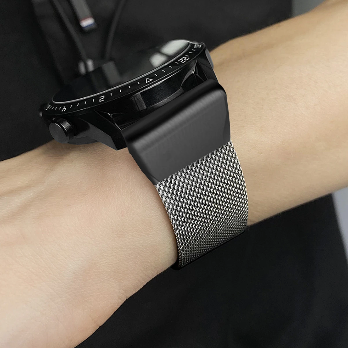 Stainless Steel Milanese Mesh Watch Band - Premium Bracelet Strap