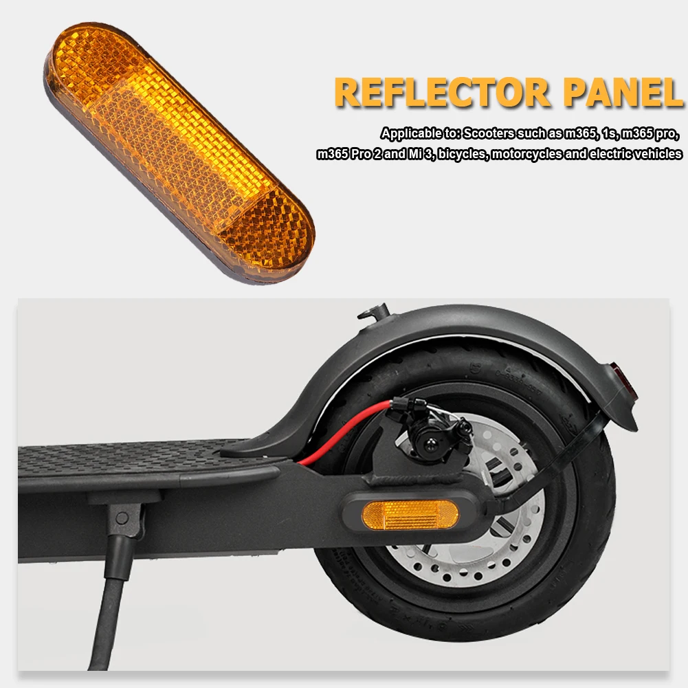 myBESTscooter - Set di adesivi riflettenti per parafango posteriore per scooter elettrico Xiaomi M365 1S Essential Pro 2 Mi3