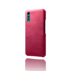 Eco - Friendly Slim Vegan Leather Phone Case for LG K61 (Rose)