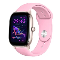 Sport Silicone Wristband Bracelet - 20mm/22mm Watch Band for 22mm watch strap (Soft pink-15)