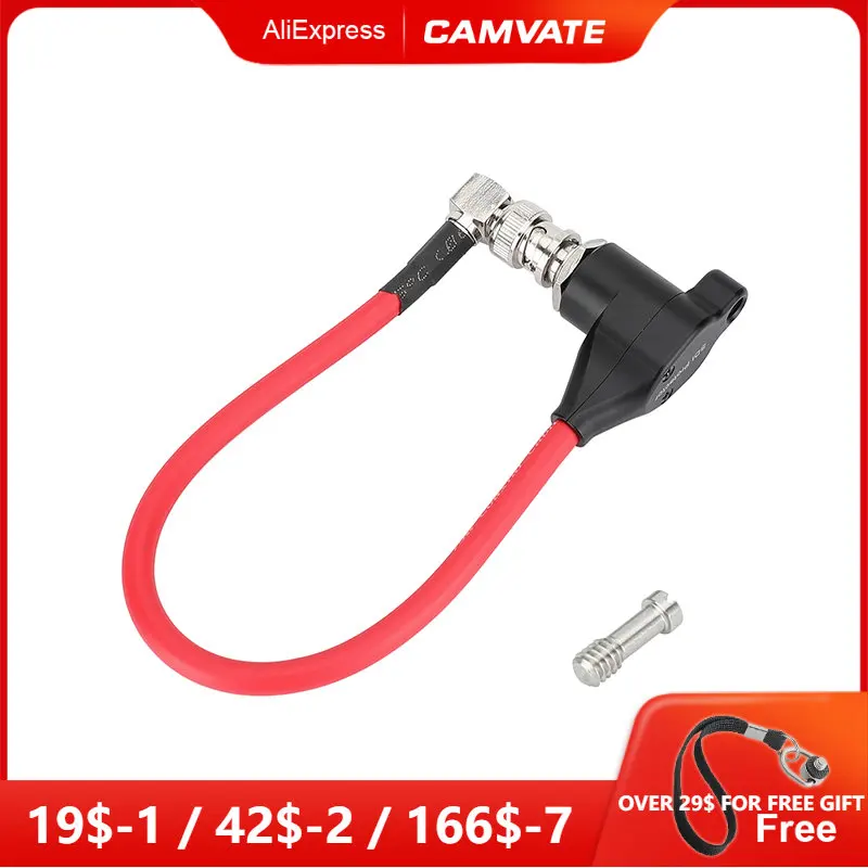 Camvate 12G Bnc Sdi Protector Sdi Cavo Di Isolamento Anti-Corrente Per Fotocamere Arri Mini / Red Komodo (Rosso/Nero/Verde/Blu)