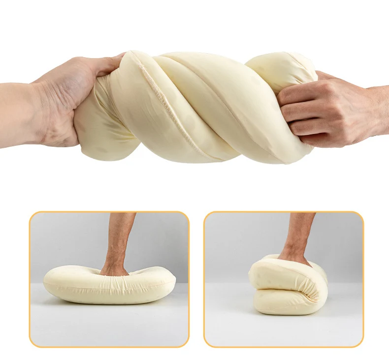 Description Picture 5 of itemMemory foam pillow outdoor camping travel cervical pillow portable lunch break pillow slow rebound memory pillow