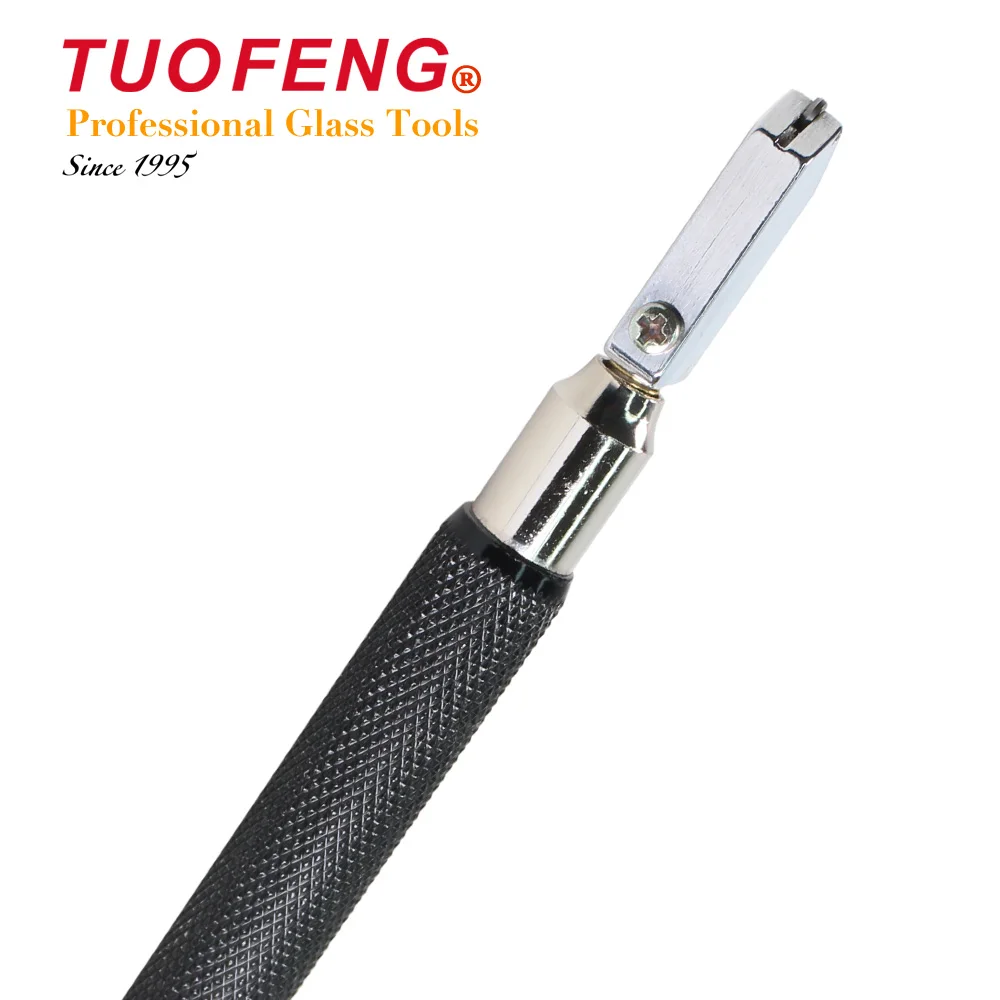 Фото Стеклянный резак для стекла TUOFENG YGD-4 Pro толщиной 3-15 мм, металлическая ручка с системой подачи масла №4
