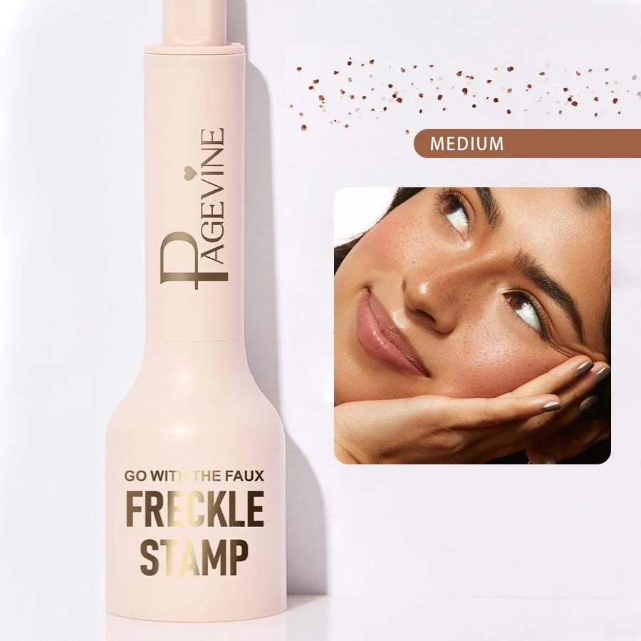 Liquid Air Cushion Freckle Stamp Pen Five-point Head Freckle Natural Simulation Fake Dot Spot Pen Waterproof Lasting Makeup
